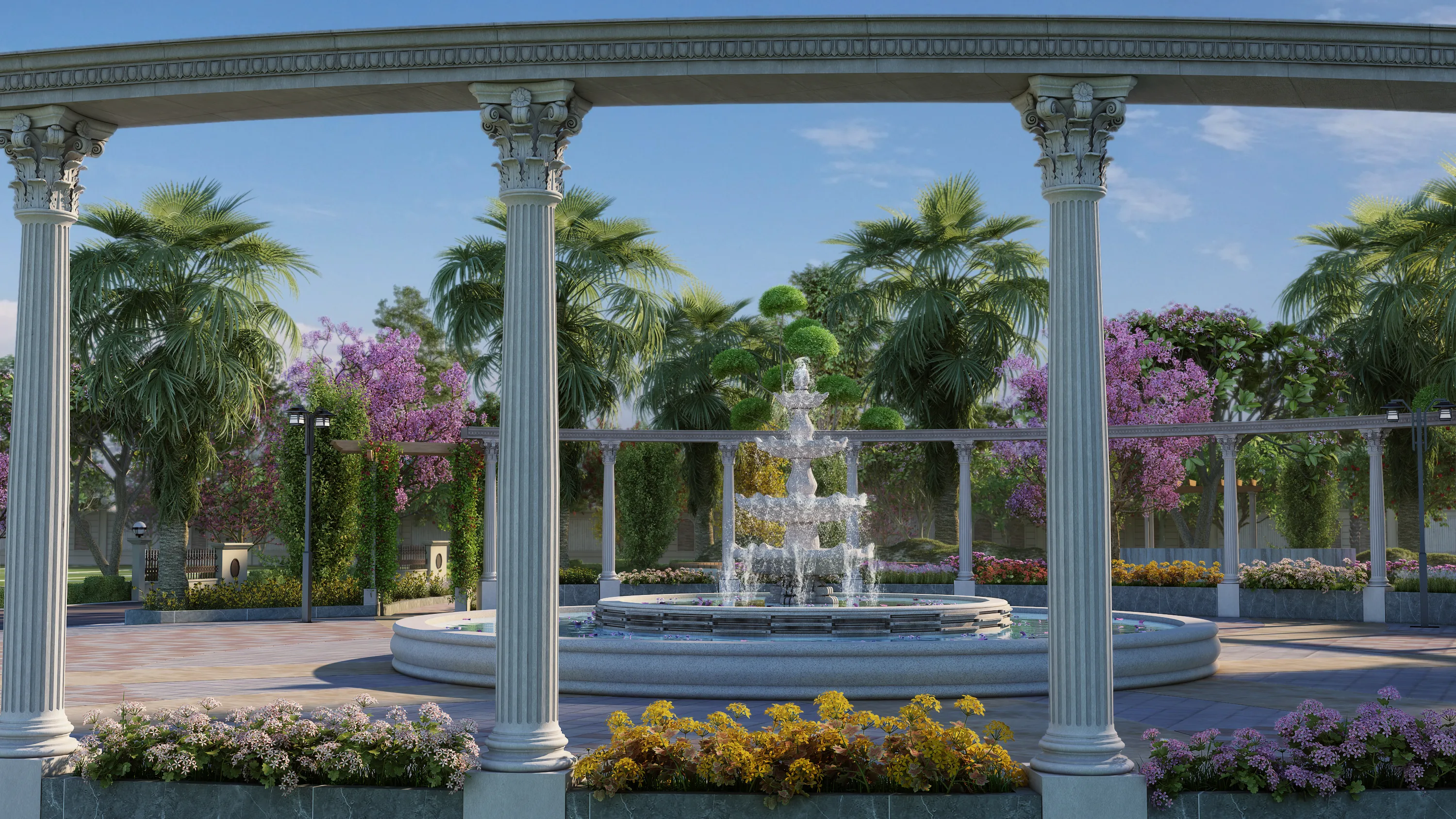 Safal Garden City 125-ft Grand Entrance Gate